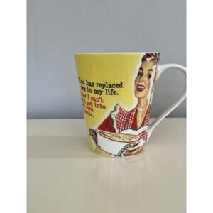 Ephemera Porcelain “My Life“ Funny Adult Humor Tea Coffee Mug Cup 12 oz